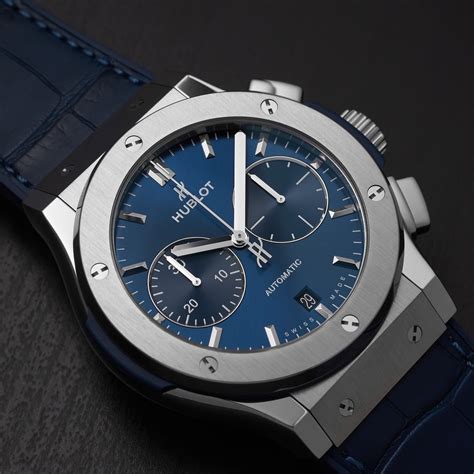 hublot classic fusion 45mm chronograph titanium price|hublot classic fusion price.